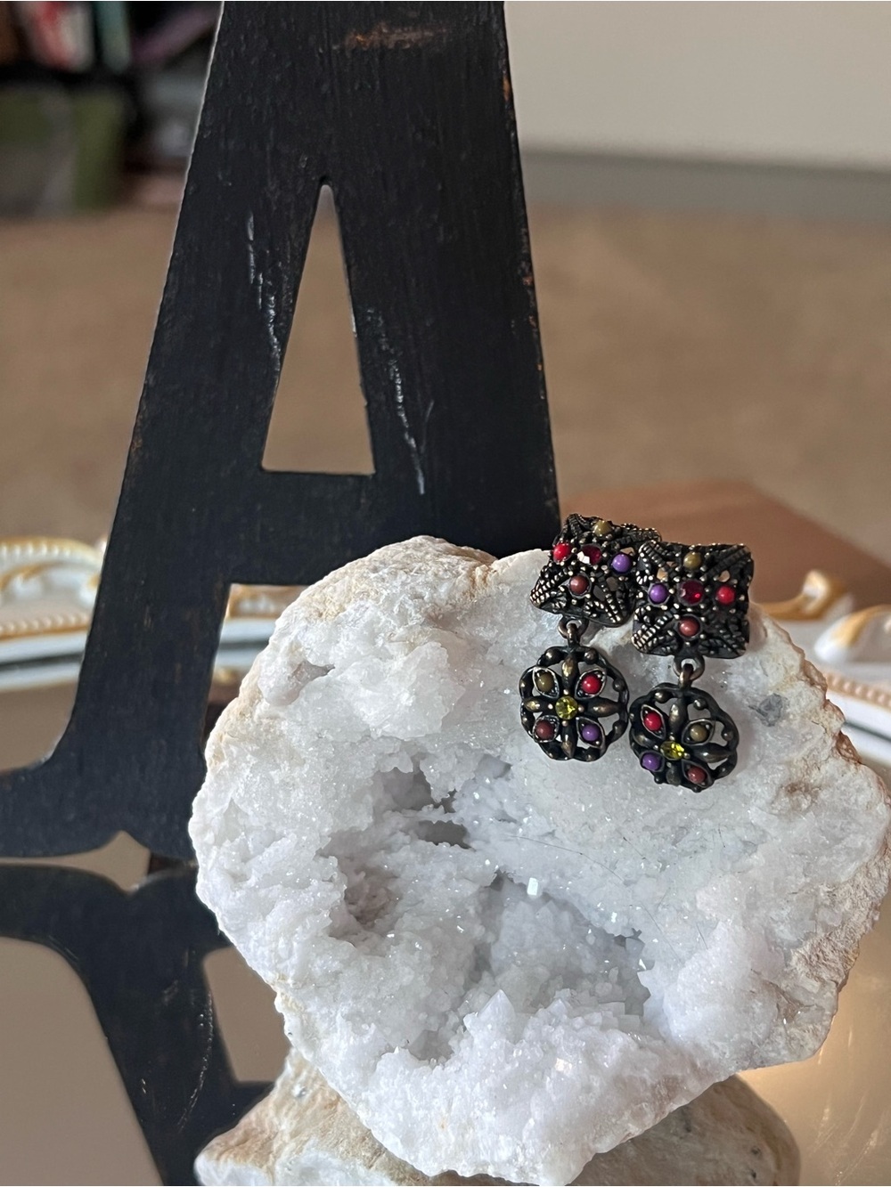 Premier Designs Tapestry Dangle Earrings